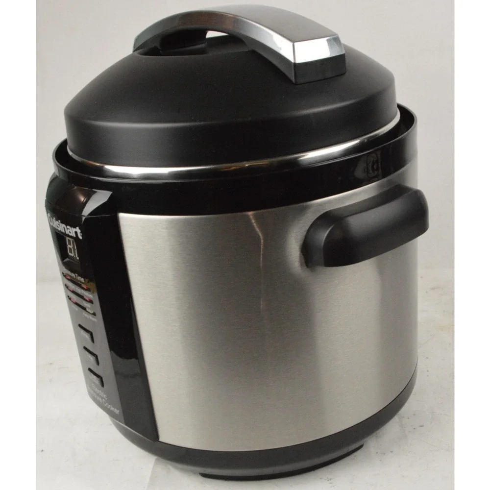 Cuisinart CPC-600 6 Qt Electric Pressure Cooker 1000W Stainless Steel Tested